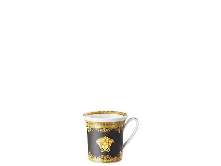 Versace by Rosenthal - Henkelbecher, Becher - Tasse - Kaffeebecher - Baroque Nero - 350 ml - Porzellan