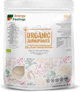 Energy Feelings Organic Aminopower Baunilha 500g Baunilha