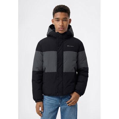 Steppjacke CHAMPION "SPORTWEAR JACKET Standard Fit", Jungen, Gr. XL, nbk, igt, igt, Obermaterial: 100% Polyamid, Jacken Steppjacke, mit Standard Fit, für Kinder, aus Polyamid
