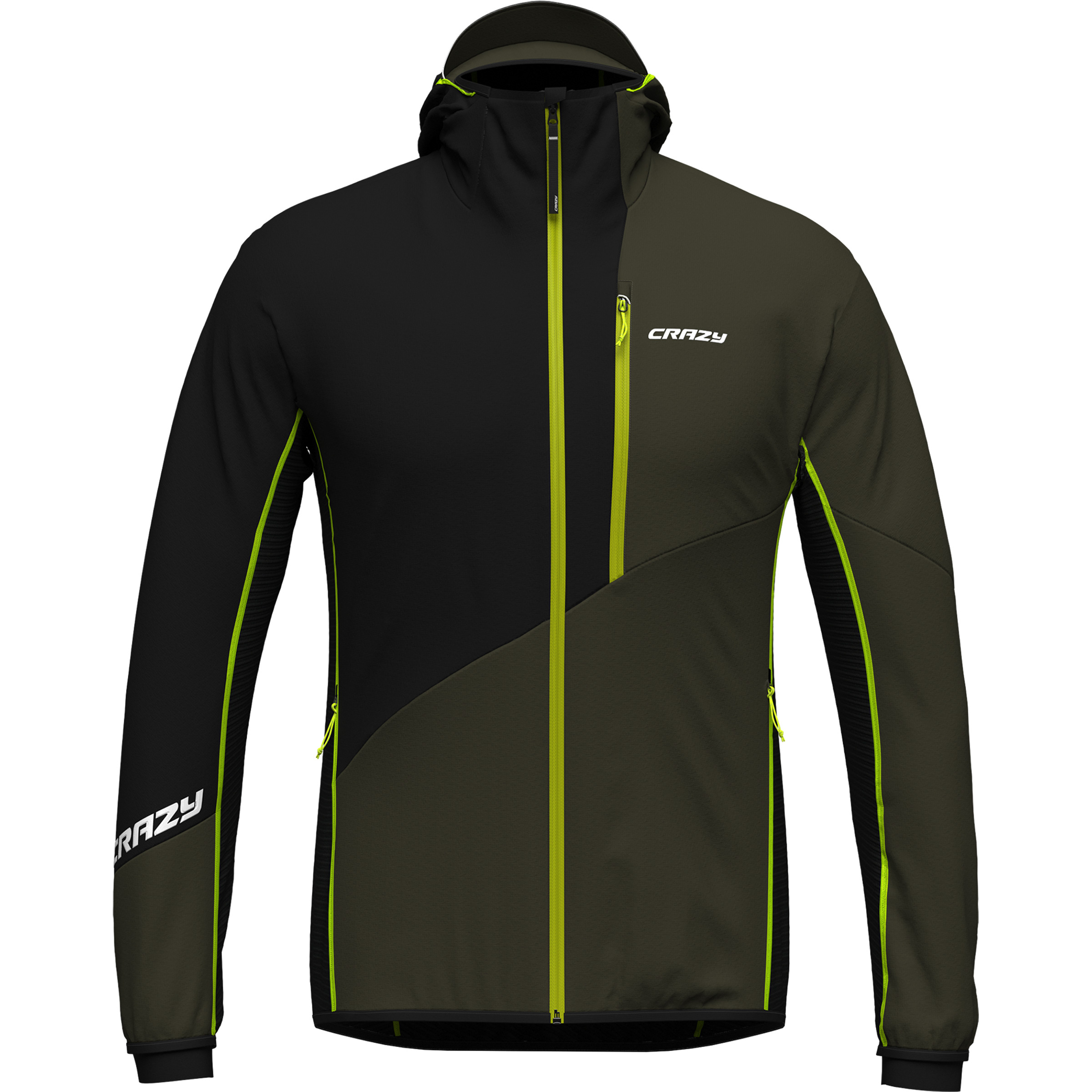 Crazy Acceleration Herren Isolationsjacke schwarz Größe M Trekking Wasserabweisend Wasserabweisend