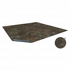 Battle Systems Muddy Streets Gaming Mat - 3x3 - Grid 300708