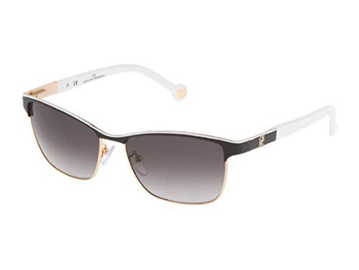Carolina Herrera dames SHE069560NP1 zonnebril, zwart (Negro), 56