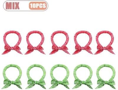 Inspired Finds Summer Pet Cooling Scarf For Dogs & Cats Breathable Ice Collar mix 10pcs