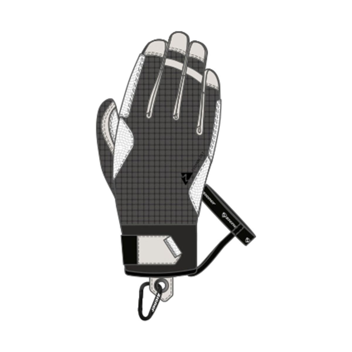Ziener Latemarspitze-z AS AW Glove man magnet (757) S/7,5 117030-757-S/7,5