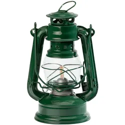 Heusser Sturmlaterne  Petroleum (20cm) - Grün
