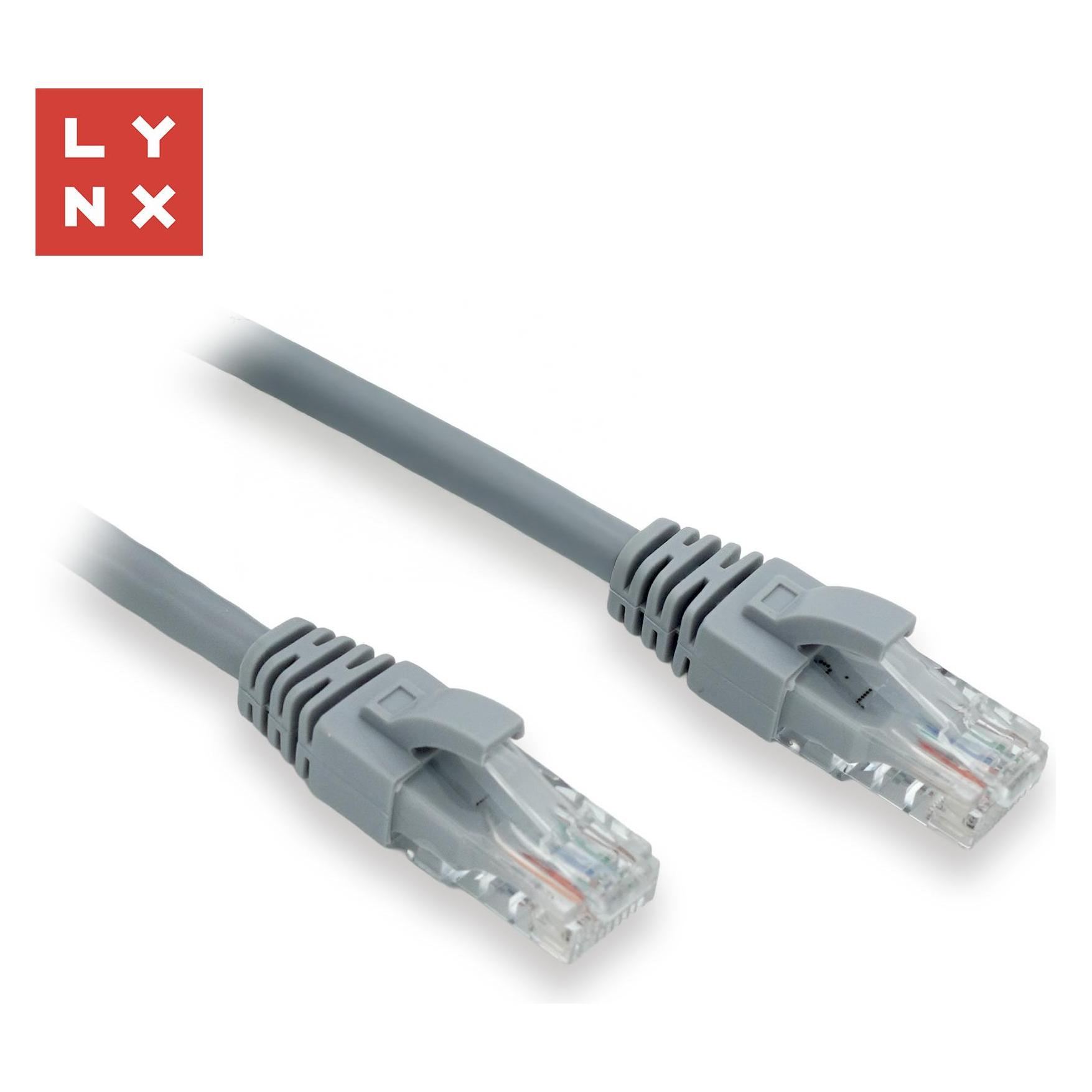Lynx Cs LYNX UTP patch kabel Cat6, PVC, 7m, šedý (UTP, CAT6, 7 m) (LX-UTP6-070-GREY)