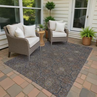 Addison Rugs Machine Washable Indoor/ Outdoor Traditional Mika Chantille Rug