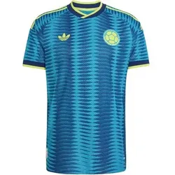 ADIDAS Herren Trikot Kolumbien 26 Authentic Auswärts, Größe S in Blau Blau