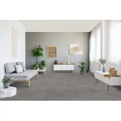Parador Trendtime 5 Designboden Beton Grau Mineralstruktur Großfliese Vinyl (Dryback) 914,4x2,5x457,2 mm