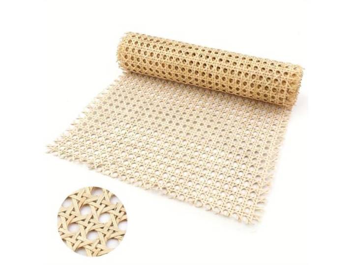 35–55 cm große handgewebte Rattan-Rolle Reparieren Sie Möbel, DIY-Stühle, Schranktüren(Original color,50cm x 200cm)