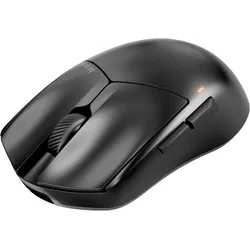 be quiet! Dark Perk Sym Schwarz – Kabellose Ergonomische Gaming-Maus, 32.000 DPI, 8000 Hz Abtastrate, 55g