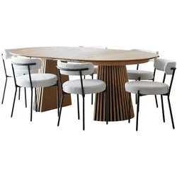 Ebuy24, Essgruppe, Essgruppe Tokyo 7-teilig (MDF)
