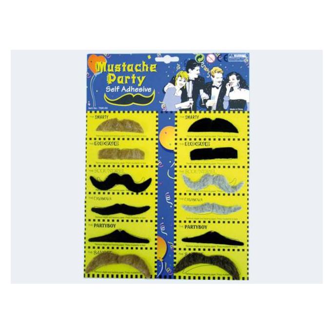Festartikel Müller MÜLLER Bart Set 12er schwarz (500.100.01)