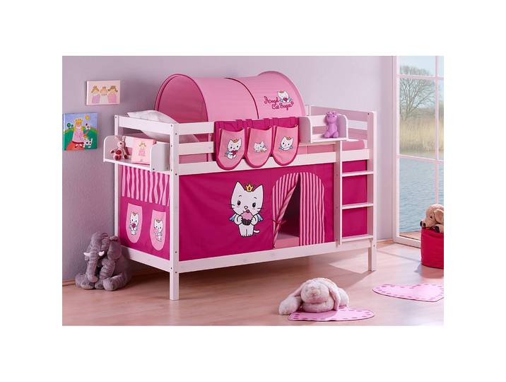 Etagenbett Angel Cat Sugar 90 x 200cm Weiß