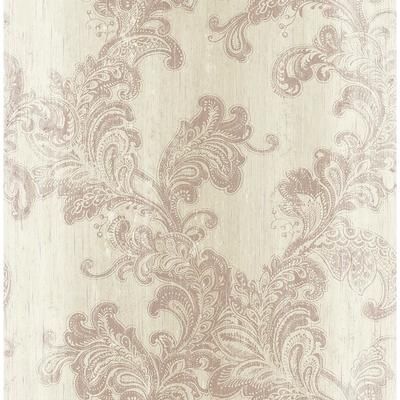Seabrook Designs Seabrook Design Hestia Paisley Trail Unpasted Wallpaper