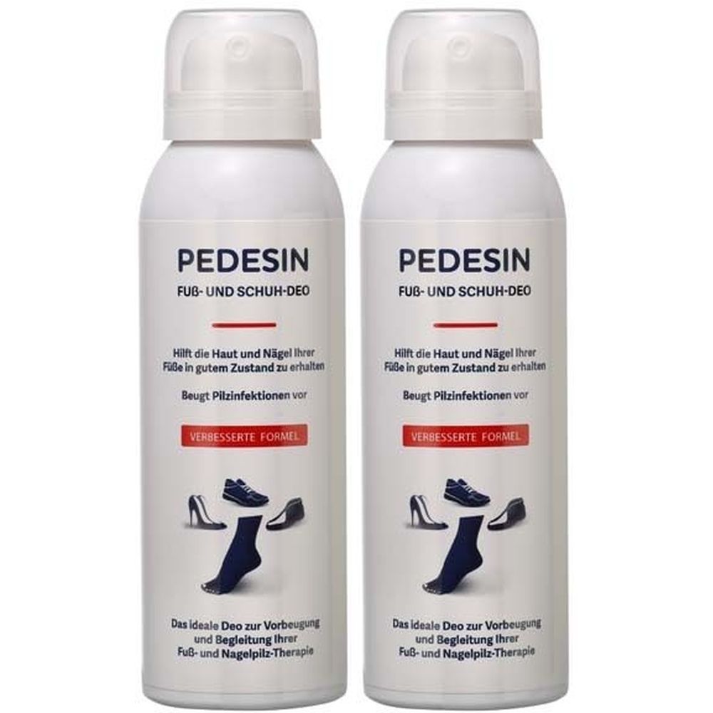 Pedesin Fuß- und Schuh-Deo Spray 2x 2x100 ml