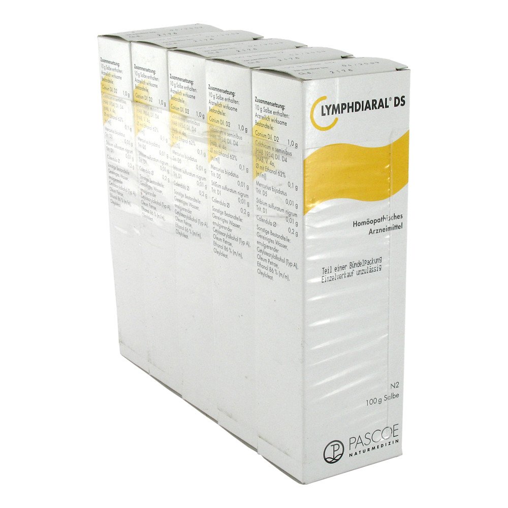 Pascoe pharmazeutische Präparate GmbH Lymphdiaral DS Salbe 03898504