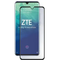 Screenguard ZTE Axon 10 Pro Full Screen Panzerglas Schutzfolie 2.5D 9H (ZTE Axon 10 Pro), Smartphone Schutzfolie, Schwarz