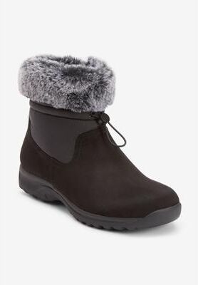 Women's The Emeline Weather Boot by Comfortview in Black (Size 7 1/2 M)