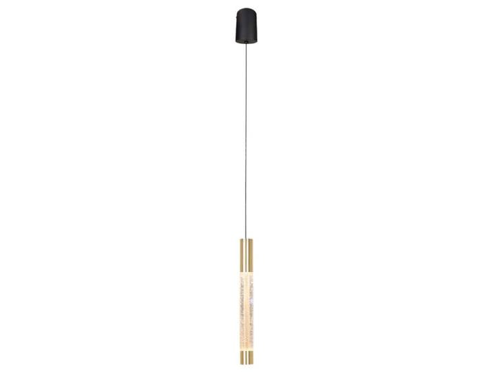 Steinhauer Pendelleuchte Alisio 1-flammig, Messing/Schwarz, punk
