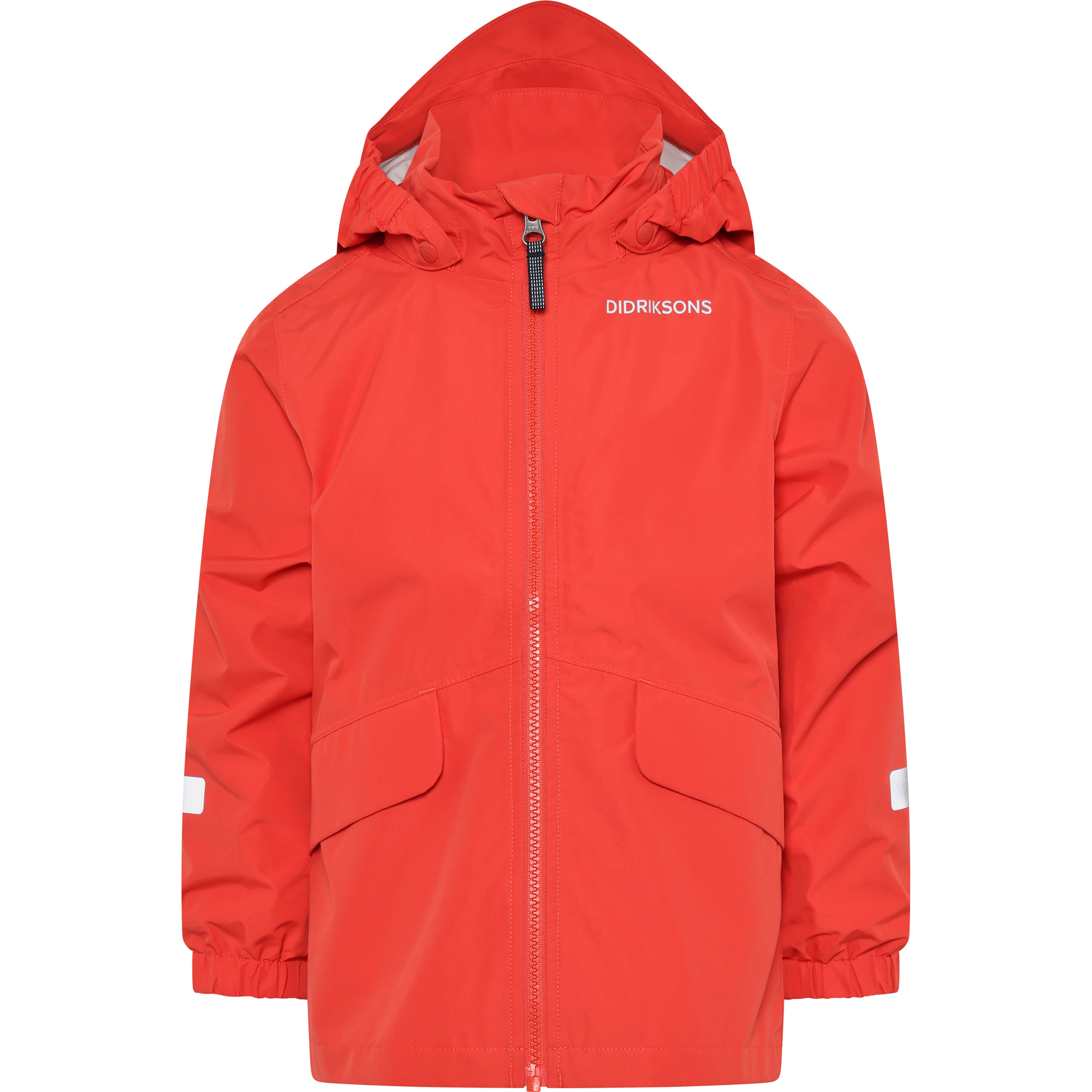 Didriksons Norma 3 Kinder Regenjacke rot Größe 100 Trekking Winddicht Wasserabweisend