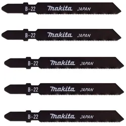 Makita Stichsägeblatt Sägeblatt B-22 75mm 24Z (5 Stück) für Stichsäge A-85737