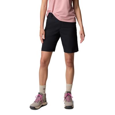 Shorts COLUMBIA, Damen, Gr. 10 (40), N-Gr, schwarz, Obermaterial: 94% Nylon, 6% Elasthan, Hosen Shorts, aus Nylon und Elasthan