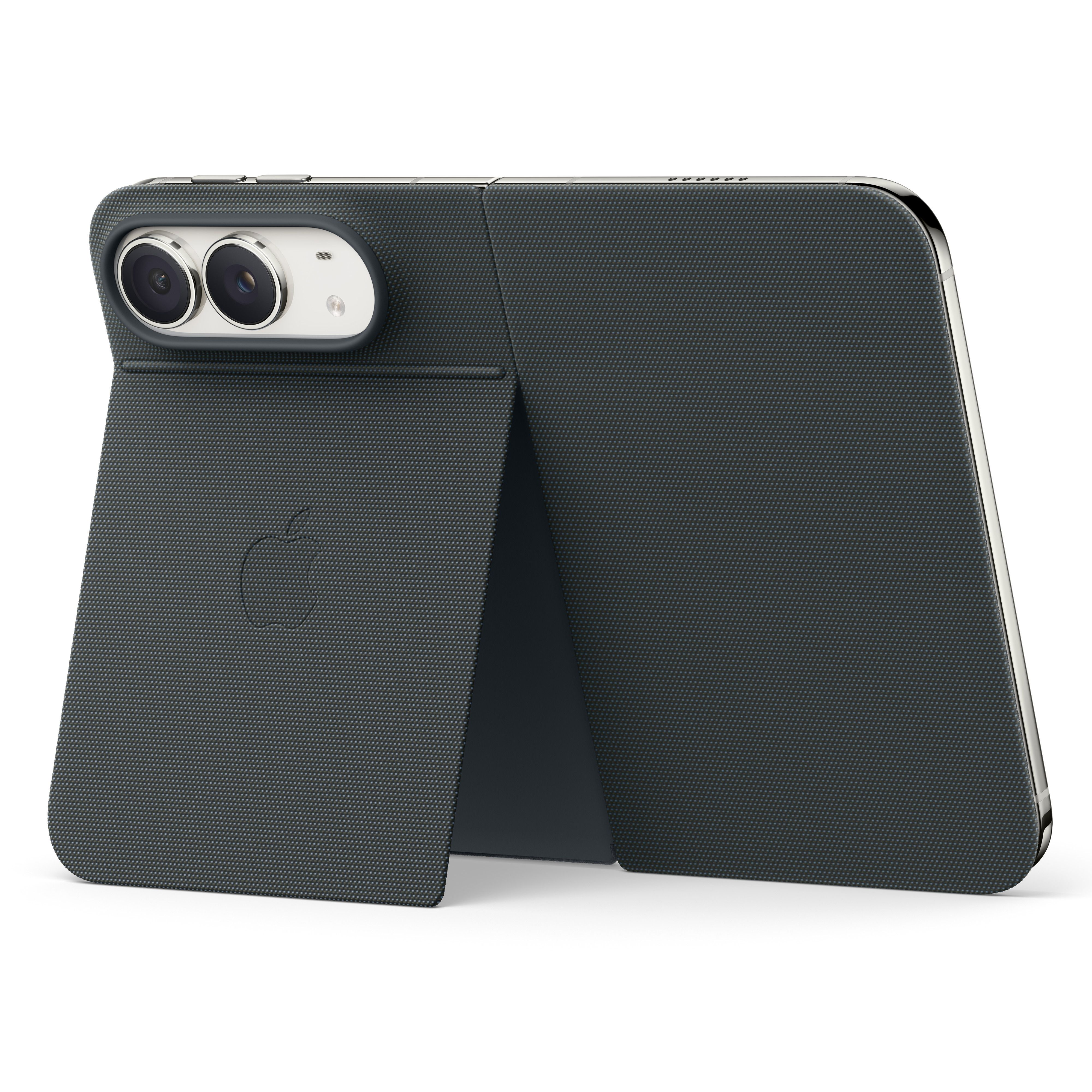 Apple Folio mit Standfuß Folio für iPhone Duo (Navy) MKR74ZM/A
