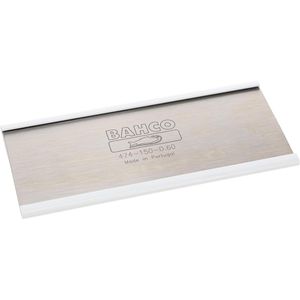 Bahco Ziehklinge 474-150-0.60, 150 x 60 x 0,6mm, für Holz, rechteckig, zur Flächenbearbeitung