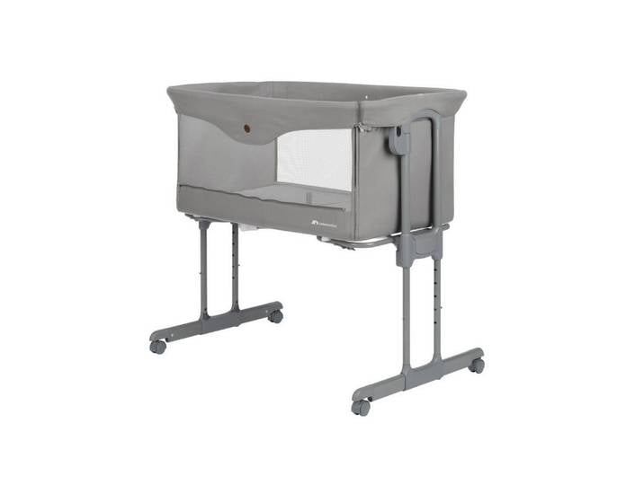 Bebeconfort Kinderbett Bebeconfort Amara, Beistellbett Baby, 0– 6 Monate, 0–9 kg, Co-Sleeper, In nur 3 Sekunden kompakt zusammenklappbar 2-in-1 Beistellbett und S…