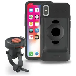 Tigra fitclic Neo selbstsperrenden Magnetische Bike Wandbefestigung System mit Phone Case und Bike Strap M, Smartphone Halterung, Schwarz