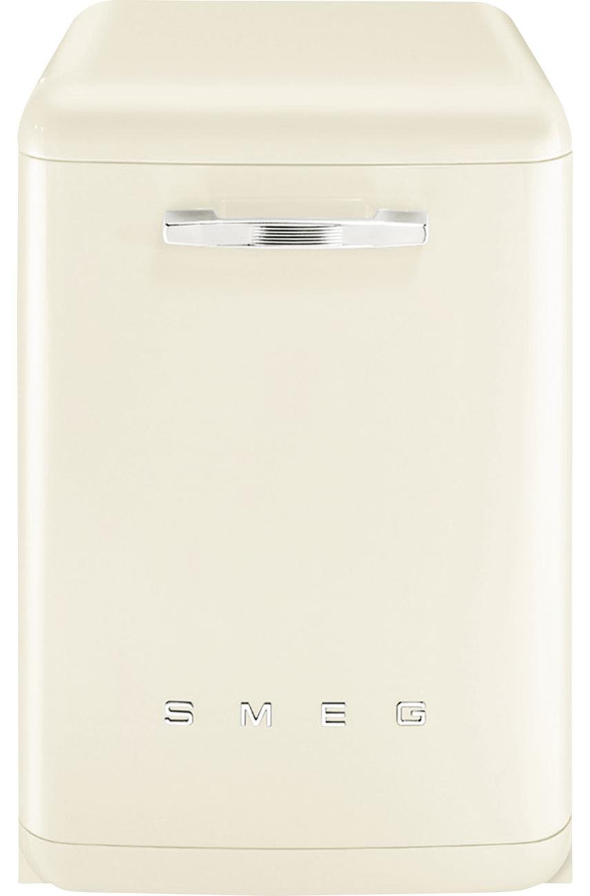 Smeg LVFABCR3 Freistehender GeschirrspÃ1/4ler, 59,8 cm Breite, 13 Maßgedecke, 7 Temperatureinstellungen, 10 Programme, , 9 Liter/Programm, 63 kWh/100 Zyklen, 45 dB, Programm fÃ1/4r halbe Beladung, Startzeitvorwahl, Wasserauslaufschutz