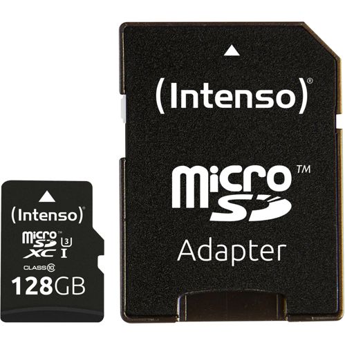 Intenso microSDXC 128GB C10 UHS-I Professional + Adapter