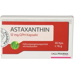 ASTAXANTHIN 12 mg GPH Kapseln 30 St