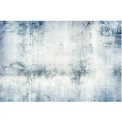 FOTOTAPETE Betonwand Shabby Putz Blau 432/290 cm