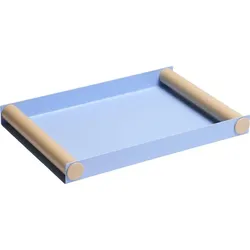 Ray Serviertablett mittel hellblau-beige