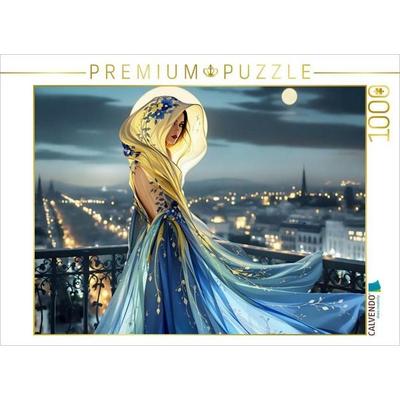CALVENDO Puzzle Nachtwache der Eleganz | 1000 Teile Lege-Größe 64x48cm Foto-Puzzle für glückliche Stunden