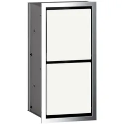 emco asis module 150 Toilettenpapiermodul-Unterputzmodell, 972527821, Farbe: chrom/optiwhite