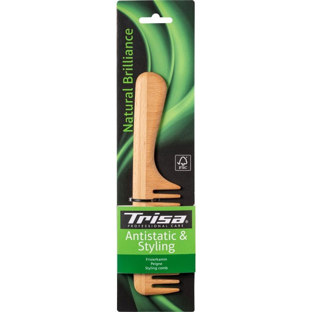 Trisa Natural Brilliance Frisierkamm 1 St Bürste