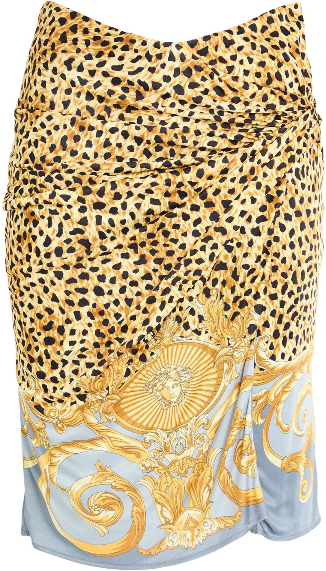 Versace Minifalda Mujer Amarillo 34,36 Mujer