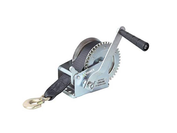 Ribimex PRTRM540S Treuil manuel avec sangle 540 kg