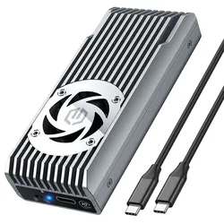 GRAUGEAR G-M206-20G-F Speicherlaufwerksgehäuse SSD-Gehäuse Grau M.2