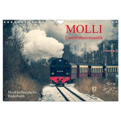 Molli- Mecklenburgische Bäderbahn (Wandkalender 2027 DIN A4 quer), CALVENDO Monatskalender