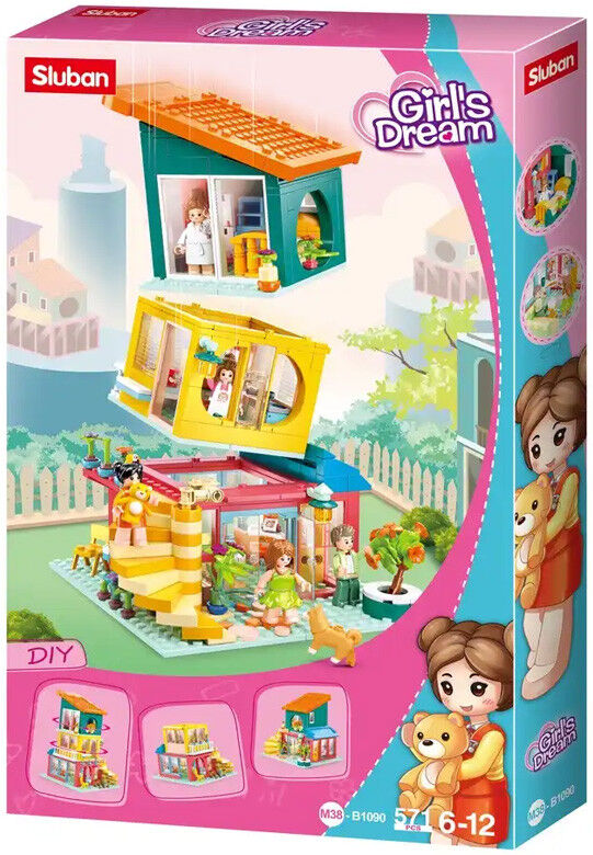 Girls Dream : Jenga House 571 pcs - Sluban