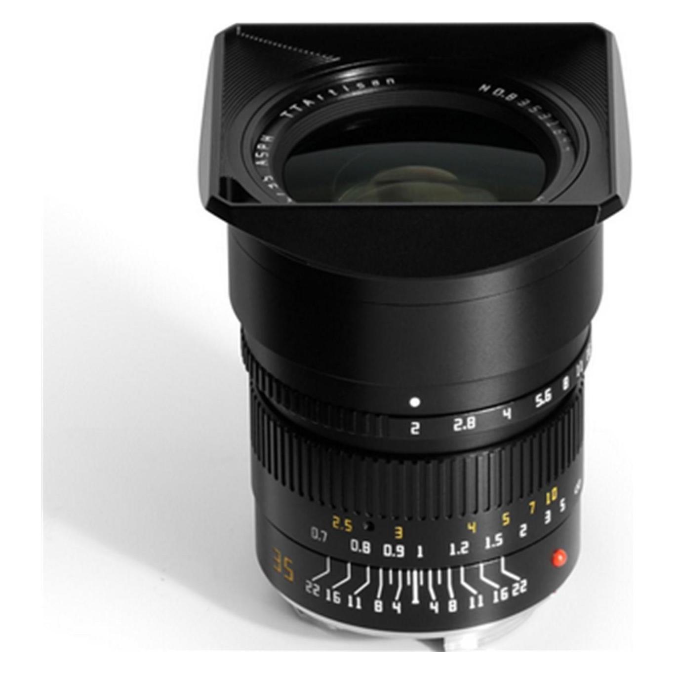 TTArtisan 35mm 1:2.0 APO Leica M (Neuheit) (Leica M, Vollformat) (F3520-B-LM)