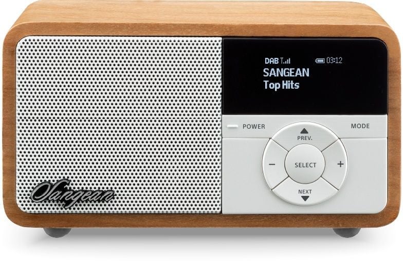 Sangean DDR-7X DAB+ Radio met Bluetooth - Bruin