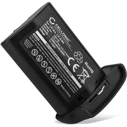 Cellonic Akku für Canon 580EX II, EOS 1D X Mark X, IV, 1Ds, C, 540EZ, 550EX (Kamera Akku), Kamera Stromversorgung, Schwarz