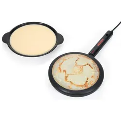 Livoo Elektrischer Crêpe-Maker von x Marmiton – – DOP258CO – 600 W – Ø 20 cm, Fun Kitchen