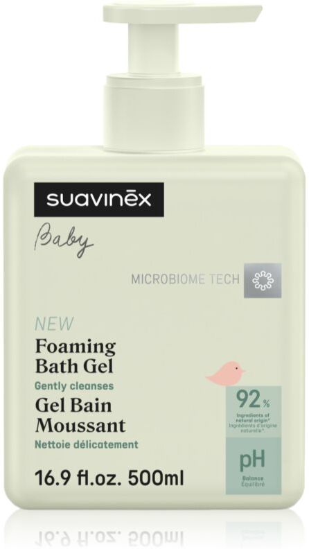 Suavinex Baby Foaming Bath Gel gel de bain pour enfant 500 ml