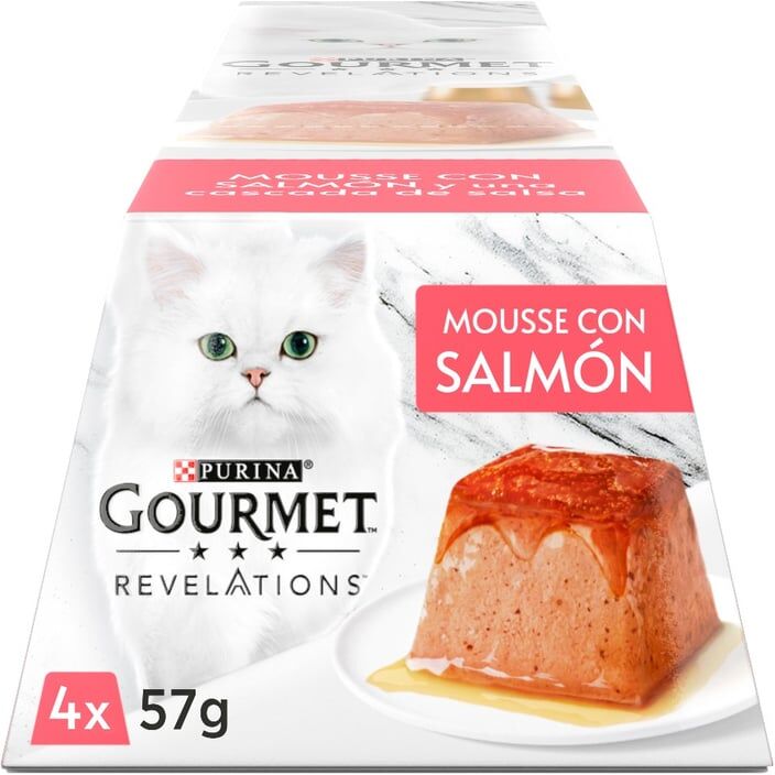 Gourmet Revelations Mousse Frango e Salmão 6 uds x 4 uds